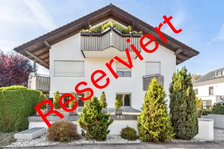 Traumwohnung - Wohnung kaufen in Starnberg / Percha - Schöne Gartenwohnung mit Südwest-Terrasse und 2 TG-Stellplätzen / Kapitalanlage auf Nießbrauchbasis