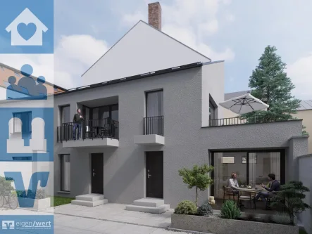 Townhaus Glockenbach - Wohnung kaufen in München - Erstbezug: Einzigartiges Townhaus mitten im Glockenbachviertel