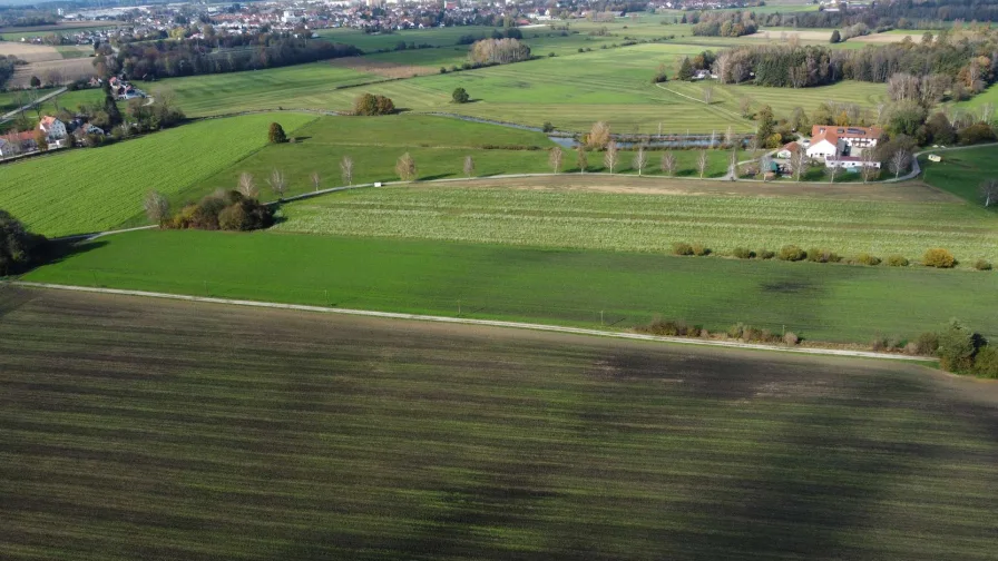 Blick nach Nord-West (Markt Schwaben)