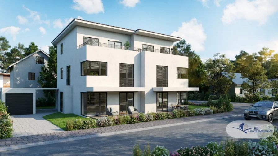  - Haus kaufen in Rosenheim - Neubau DHH nahe des Rosenheimer Zentrums