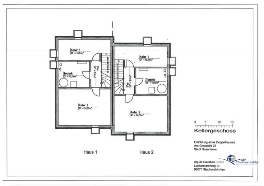 Grundriss Untergeschoss