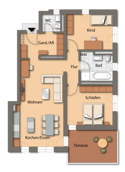 Wohnung F0.1