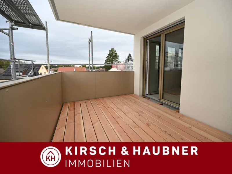 Geräumiger Eckbalkon - Wohnung kaufen in Neumarkt - Ästhetik & Eleganz im Stadtzentrum!  Neumarkt - Stadtquartier Milchhof