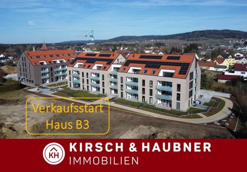 Mühlhausen - Am Bräuhaus - Wohnung kaufen in Mühlhausen - VERKAUFSSTART Haus B3! Am Bräuhaus - 3-Zimmer-Gartenwohnung,Mühlhausen