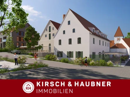 Neubau Am Bräuhaus - Wohnung kaufen in Mühlhausen - Am Bräuhaus - Verkaufsstart 2. Bauabschnitt!3-Zimmer-Neubauwohnung,  Mühlhausen