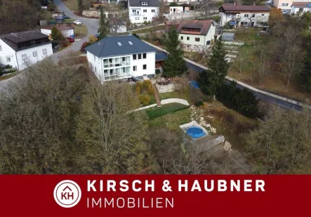 Das Grundstück - Haus kaufen in Breitenbrunn - Herrlich gelegenes Einfamilienhaus,Panoramablick - unverbaubar! Breitenbrunn - Altmühltal