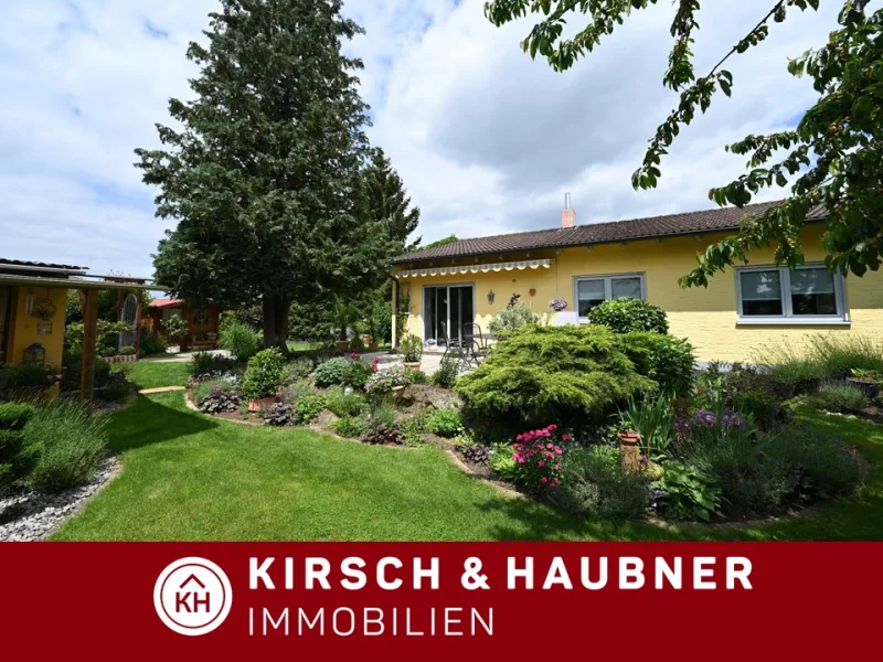 Stilvoller Bungalow - Haus kaufen in Allersberg - Stilvoller & renovierter Bungalow! Jetzt Kapitalanlage, später Eigennutzung!               Allersberg - Ebenried