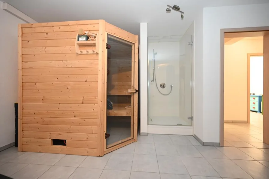 Sauna im UG