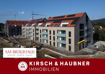 Hochwertige NEUBAU-Wohnung - Wohnung mieten in Mühlhausen - Am Bräuhaus - Geräumig. Stilvoll. Besonders. Mühlhausen