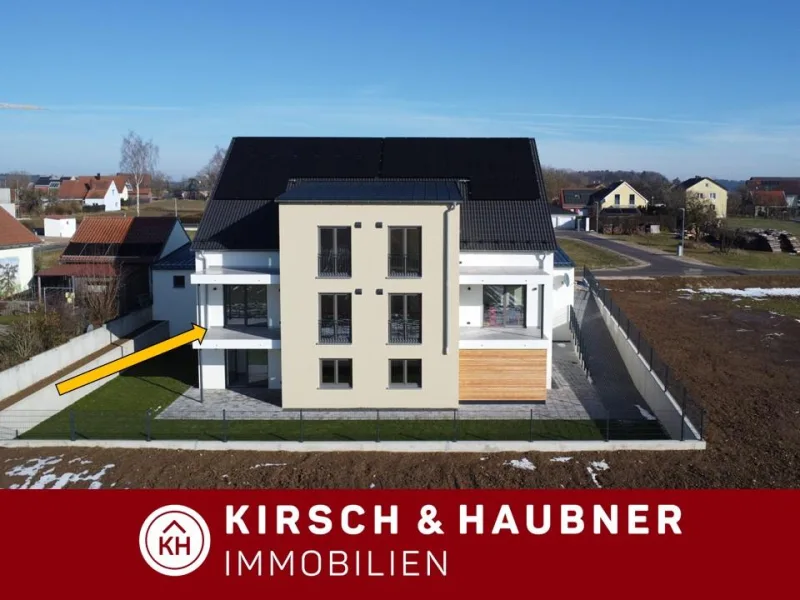 Modernes Wohnen  - Wohnung mieten in Breitenbrunn - Wertige 4-Zi.-Wohnung mit perfekter Aufteilung für die Familie! NEUBAU-Erstbezug im Fünffamilienhaus,    Breitenbrunn - OT Hamberg