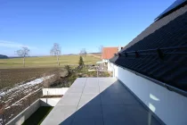 Schöne Balkonterrasse 