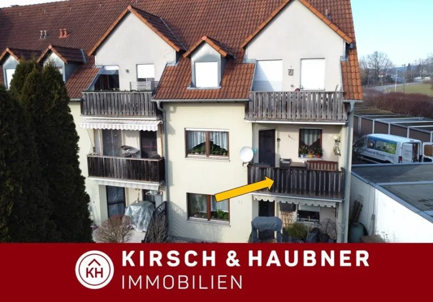 Balkon in Südausrichtung - Wohnung kaufen in Postbauer-Heng - Gut geschnittene 4-Zimmer-Wohnung mit Balkon!  Sofort frei!   Postbauer-Heng