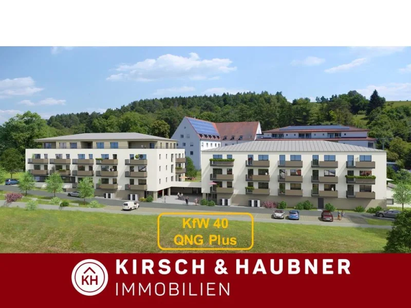 Neubau KfW40QNG Plus - Wohnung kaufen in Deining - NEUBAU-Wohnungen - KfW 40 QNG Plus! Hochwertiges Wohnen für Jung & Alt im Ortszentrum! Deining - Am Kreuzberg 