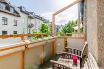 Balkon mit Südausrichtung