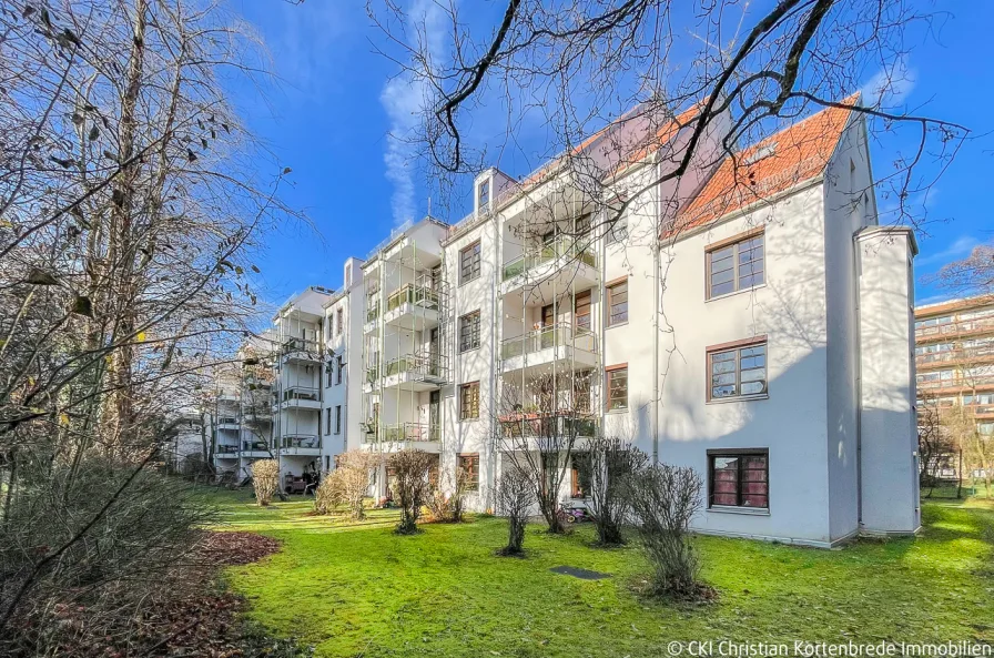 3 Zi.-Whg. mit Südbalkon - Wohnung kaufen in München - Keine zusätzliche Käuferprovision!Freie 3 Zi.-Whg.mit Südbalkon und TG-Stellplatz in Mü.-Laim