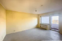 Schlafzimmer mit Zugang zum 2. Balkon