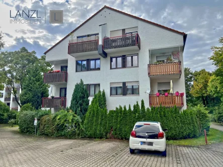 Hausansicht - Wohnung kaufen in Poing b München - Anlageobjekt - zwei Terrassenwohnungen im Paket