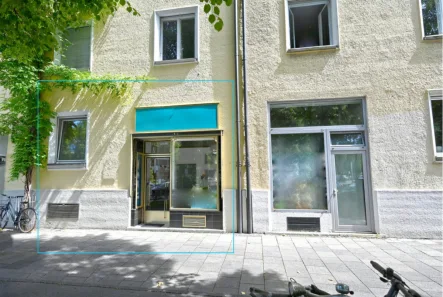 Eingang - Büro/Praxis kaufen in München Au-Haidhausen - Praxis - Büro - Ladengeschäft