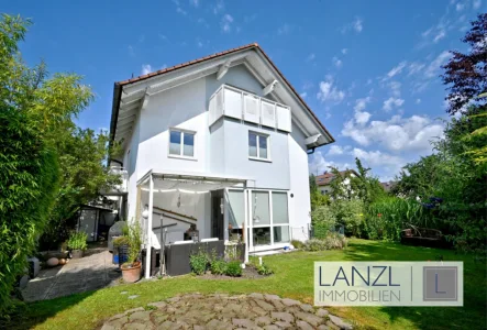 DDH mit schönem Garten - Haus kaufen in Poing b München - Familientraum - Doppelhaushälfte in ruhiger Lage mit eingewachsenem Garten