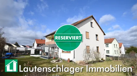 Mehrfamilienhaus - Haus kaufen in Neumarkt in der Oberpfalz - Werthaltige Wohnlage in Neumarkt!ZFH mit ausgebautem Dachgeschoss und Doppelgarage