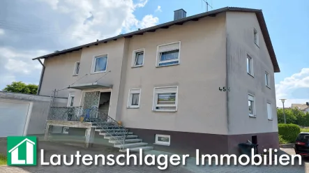 Mietshaus mit Garagenanbau - Haus kaufen in Hirschau - Platz für Generationen!2-Familien-Haus mit ausgebautem DG- langjährige Mieter inkl. - in Hirschau