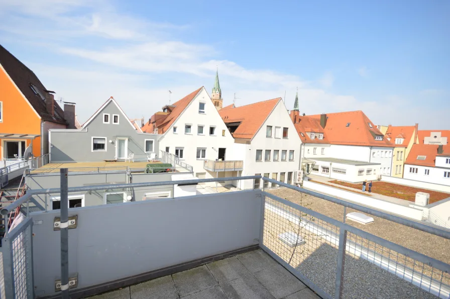 Südwest-Balkon mit Altstadtblick