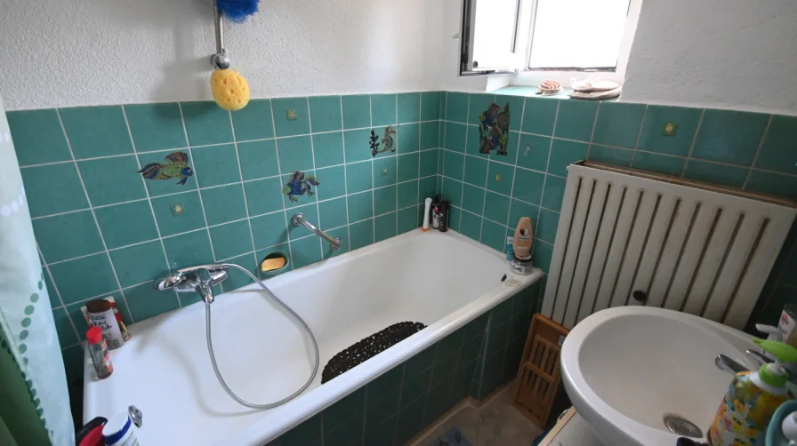 Badezimmer im Erdgeschoss