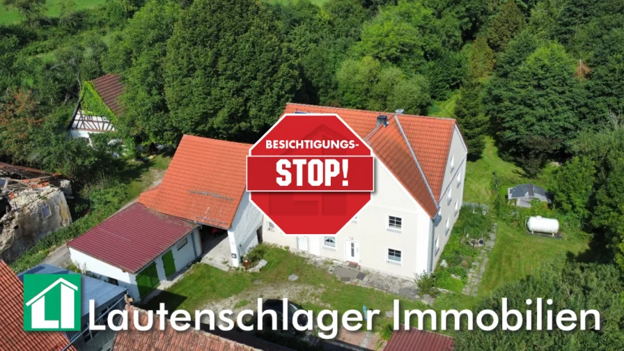 Ihr Traum vom Leben auf dem Land - Haus kaufen in Kastl-Utzenhofen - Immobilien-Schmuckstück mit Nebengebäuden und parkähnlichem Garten in Kastl-Utzenhofen!