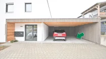 ... und Carport-Stellplatz