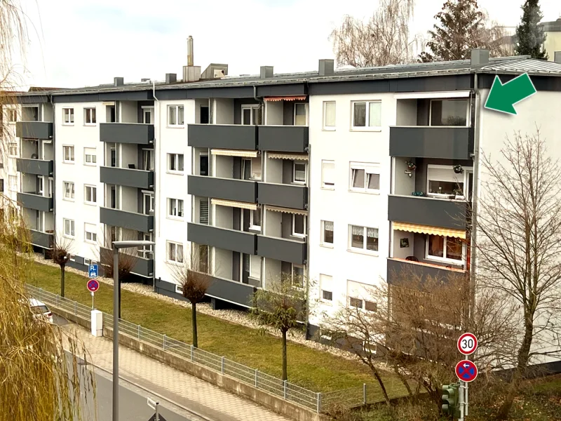 Dachgeschosswohnung ohne Schrägen