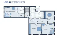 Grundriss Wohnung 01 und Wohnung 02 (35m²)