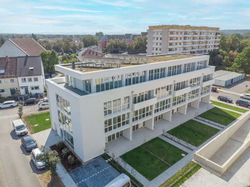 Außenansicht - Wohnung kaufen in Bamberg - Exklusive 2-Zimmer-Wohnungen mit Balkon in moderner Neubauanlage in begehrter Lage von Bamberg