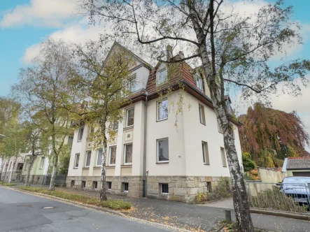 Außenansicht - Wohnung mieten in Coburg - Charmante 3-Zimmer-Altbauwohnung mit Balkon und neuem Bad in guter Lage von Coburg