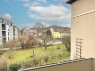 Ausblick Balkon rechter Flügel