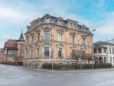 Außenansicht - Wohnung mieten in Coburg - Exklusive 5-Zimmer-Wohnung in sanierten Jugendstilvilla im Herzen von Coburg