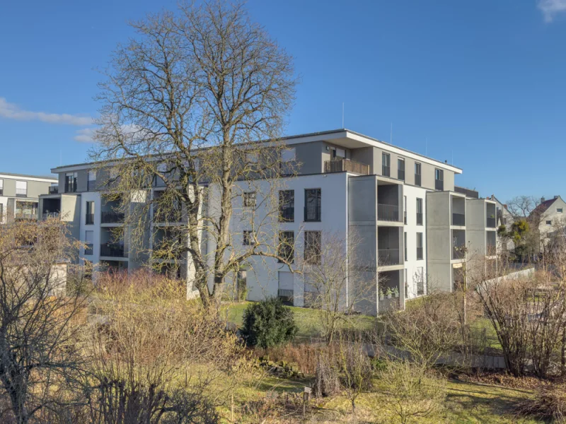 Außenansicht - Wohnung mieten in Coburg - Exklusives 4-Zimmer-Penthouse mit grandioser Dachterrasse und Blick auf die Veste Coburg!