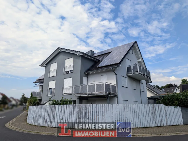 Außenansicht - Wohnung kaufen in Aschaffenburg / Obernau - IHR IDEALES ZUHAUSE MIT GARTEN IN OBERNAU - ERSTKLASSIGE ENERGIEEFFIZIENZ A+