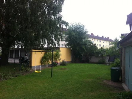 Garten - Wohnung mieten in Aschaffenburg - APP. 2. OG MIT GARTENNUTZUNG IN BESTER INNENSTADTLAGE