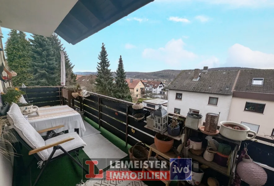 Balkon - Wohnung mieten in Goldbach - 4-ZI-WHG IN GOLDBACH MIT TOLLEM BLICK !