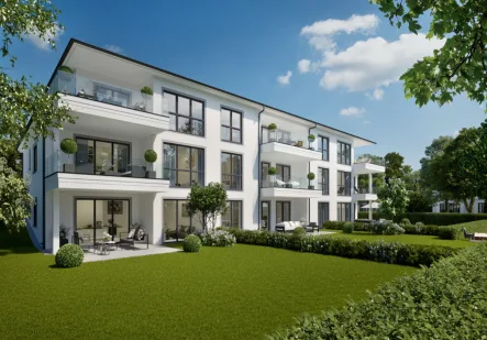 Perspektive EINS - Wohnung kaufen in München / Untergiesing-Harlaching - ERSTBEZUG - Exklusive 4-Zimmer Wohnung in Harlaching