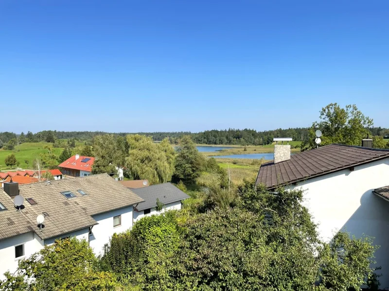 Ausblick vom Schlafzimmer