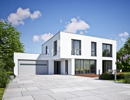Konzept bei Tag - Grundstück kaufen in München - MÜNCHNER IG: Ruhig gelegenes Baugrundstück für Villa, DHH oder Wohnungen in bester Lage von Daglfing