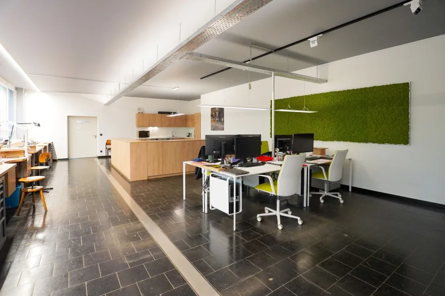 Büroraum im Loftstil - Büro/Praxis mieten in München - #Gewerbeeinheit# als Loft-Büro/Studio/Werkstatt - top zentral in HAIDHAUSEN