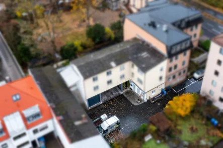 Außenansicht - Wohnung kaufen in Würzburg - Moderne Gewerbefläche mit Lagerräumen in der Sanderau