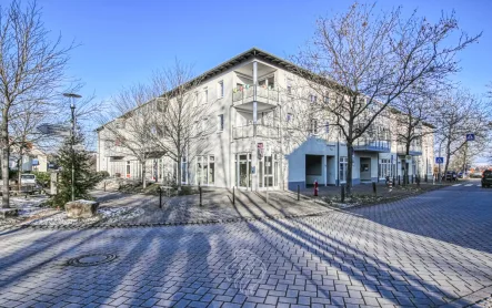 Außenansicht - Wohnung kaufen in Gerbrunn - Barrierefreie moderne Wohnung in Gerbrunn: Sichere Kapitalanlage mit Potential als Alterswohnsitz
