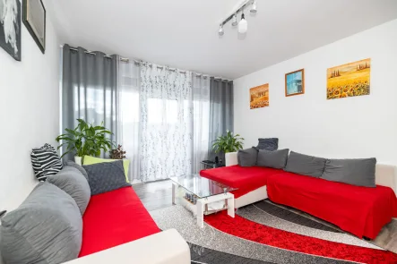 Wohnzimmer - Wohnung kaufen in Tauberbischofsheim - Gepflegte Eigentumswohnung in zentraler und ruhiger Lage