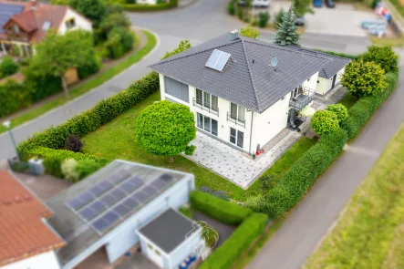 Draufsicht - Haus kaufen in Waldbrunn - Traumhaftes Einfamilienhaus mit wunderschönem Ausblick in ruhiger Lage von Waldbrunn