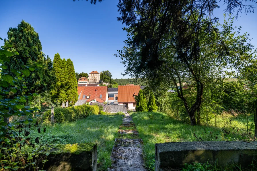 Außenansicht Haus und Gartenbereich