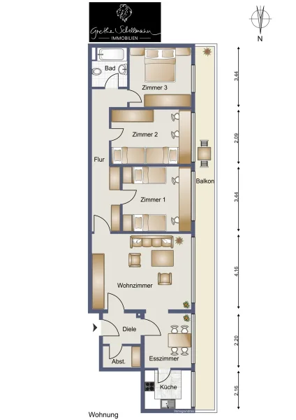 Grundriss_ETW - Nr. 76_4,5 Zi.