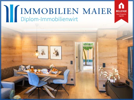 Wohn-Essbereich - Wohnung kaufen in Bad Birnbach - DIPLOM-Immowirt MAIER !! Sie bevorzugen es luxuriöser und gehen auch sonst ins 5***** Hotel ???